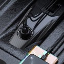 Transmiter FM S-16 Bluetooth USB ładowarka samochodowa AUX MP3 TF micro SD czarny