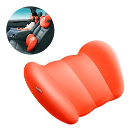 Poduszka lędźwiowa na plecy do samochodu biura ComfortRide Series pomarańczowa