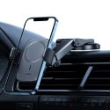 Uchwyt na telefon do samochodu z ładowarką indukcyjną Qi 15W MagSafe na deskę rozdzielczą