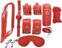 BDSM Fun Play Set 8 Pieces Red Guilty Toys 29-0060