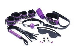Control Me 8 Pieces BDSM Set Black/Purple Guilty T 29-0057